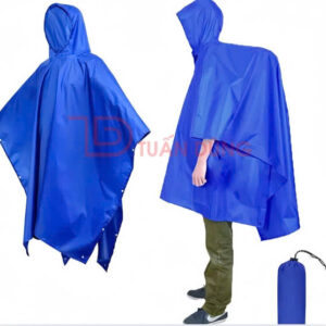 Áo mưa cánh dơi cài cạnh